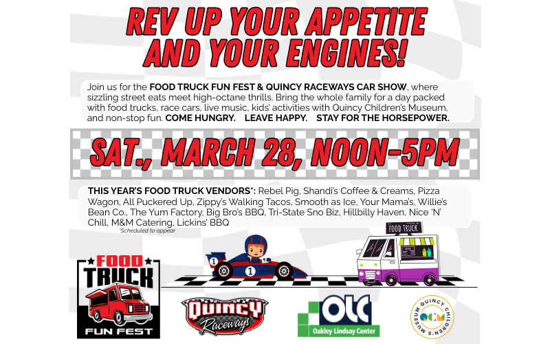 Food Truck Fun Fest & Quincy Raceways Car Show