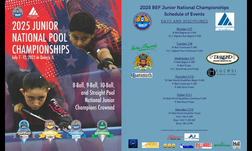 2025 Junior National Pool Championships