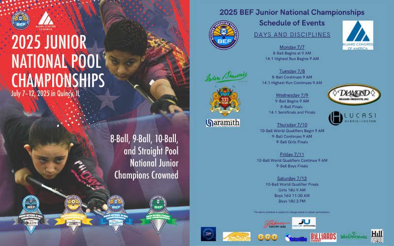2025 Junior National Pool Championships