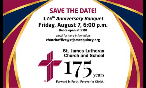 St. James Lutheran 175th Anniversary