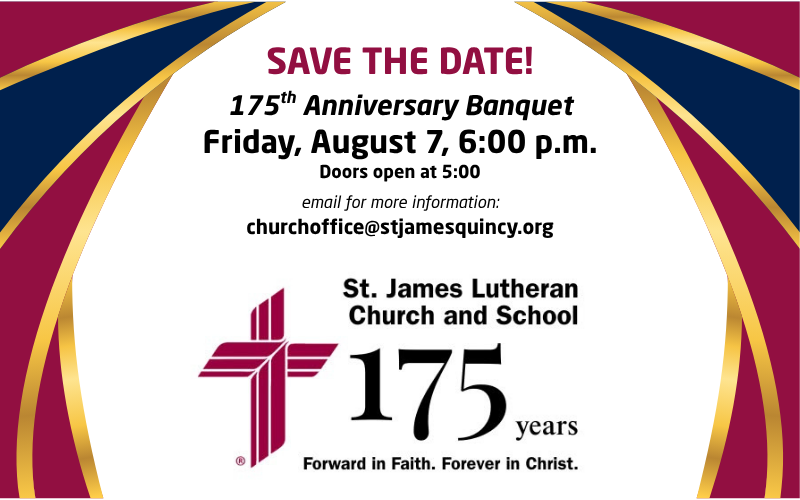 St. James Lutheran 175th Anniversary
