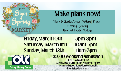 Signs of Spring Craft Show