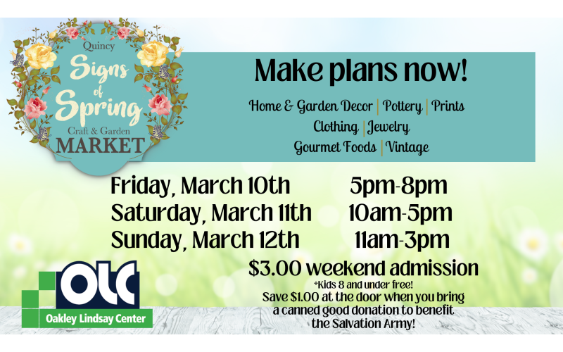  Signs of Spring Craft Show